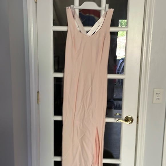 Vintage Pretty Pink ankle length summer dress by CDC size 10 - Picture 1 of 5